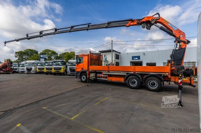 Open body MERCEDES ACTROS 2636 K-MP3 + EFFER 305/8S