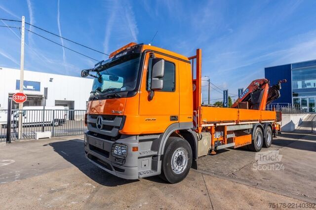 Open body MERCEDES ACTROS 2636 K-MP3 + EFFER 305/8S