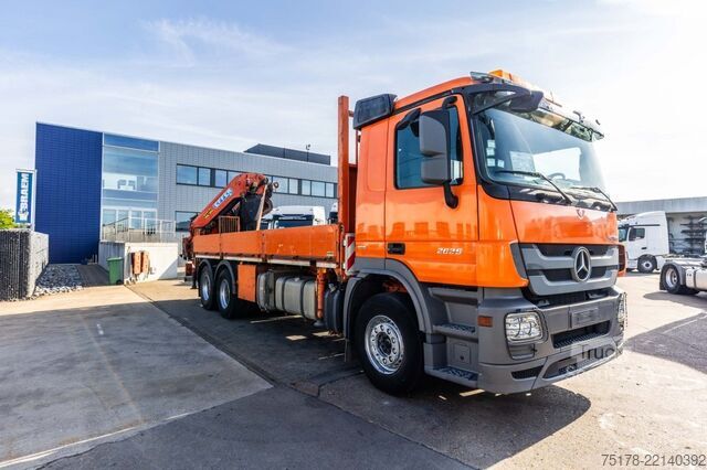 Rakodóplatform Mercedes-Benz ACTROS 2636 K-MP3 + EFFER 305/8S