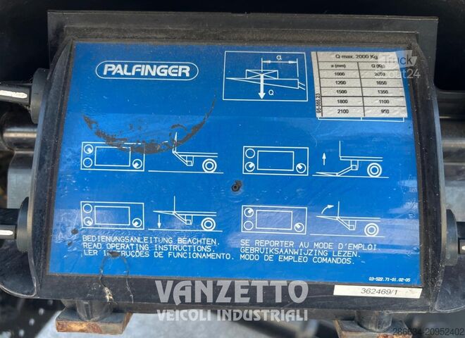  Iveco EUROCARGO 140E25 FURGONE SPONDA PALFINGE