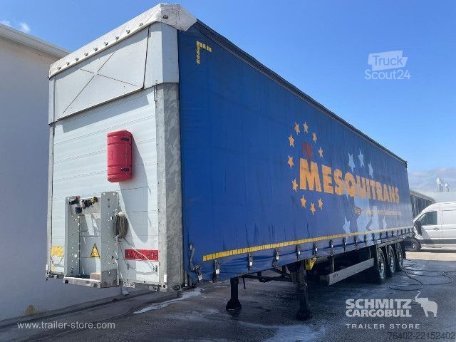 Semi-remorque bâchée Schmitz Cargobull Semitrailer Curtainsider Mega