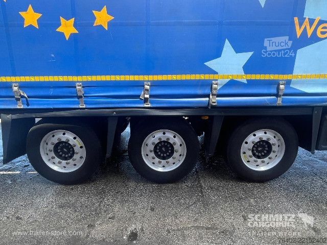 Semi-remorque bâchée Schmitz Cargobull Semitrailer Curtainsider Mega