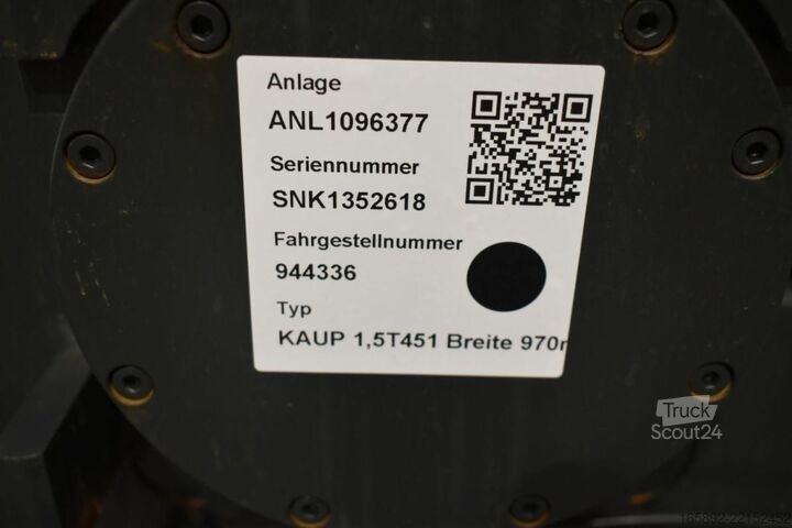 Vidlice KAUP 1,5T451 Breite 970 mm