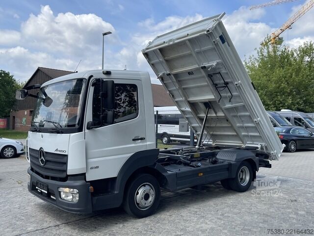 Kiepwagen bestelauto mercedes-benz Atego 816 Dreiseitenkipper Euro-6 *Klima*AHK*