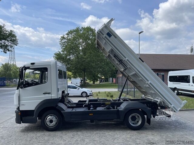 Kiepwagen bestelauto mercedes-benz Atego 816 Dreiseitenkipper Euro-6 *Klima*AHK*