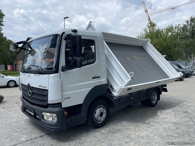 Kiepwagen bestelauto mercedes-benz Atego 816 Dreiseitenkipper Euro-6 *Klima*AHK*