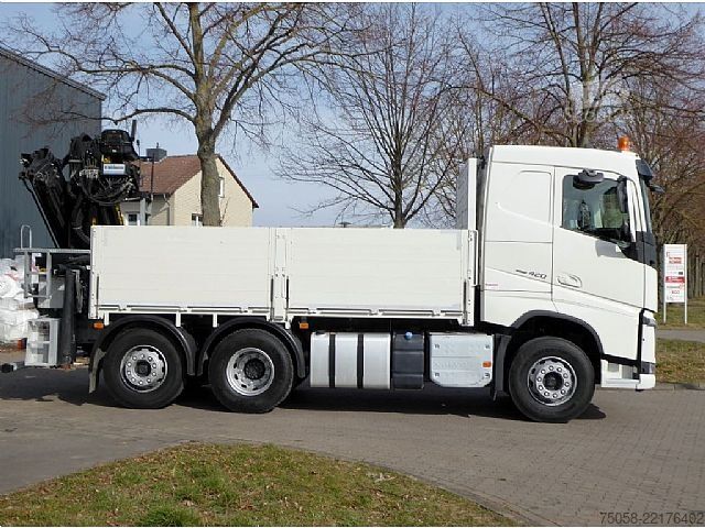 Kamyon üzerine monteli vinç Volvo FH 420 - EURO6 - 193 TKm - Kran 24 MT - Retard