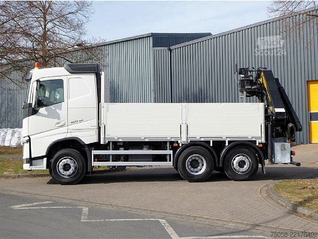 Kamyon üzerine monteli vinç Volvo FH 420 - EURO6 - 193 TKm - Kran 24 MT - Retard