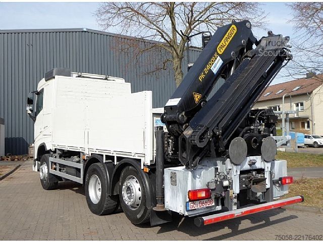 Kamyon üzerine monteli vinç Volvo FH 420 - EURO6 - 193 TKm - Kran 24 MT - Retard