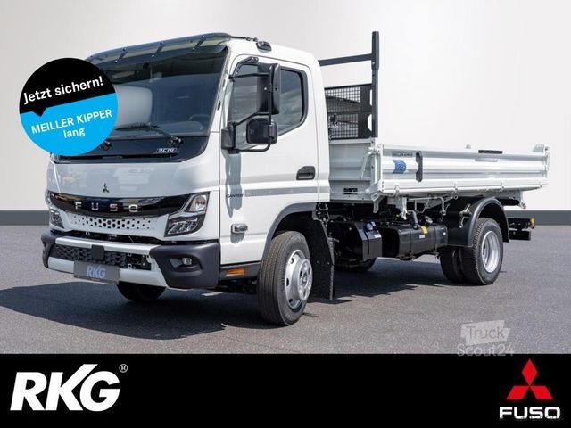 Kipper LKW FUSO CANTER 9C18 MEILLER 3-Seiten 3,7 t Nutzlast LED