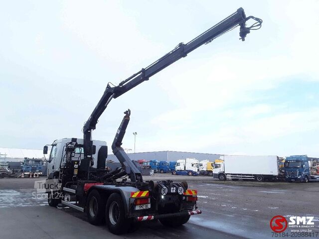 Containertransport Renault Kerax 370 hiab 122 b2 +remote