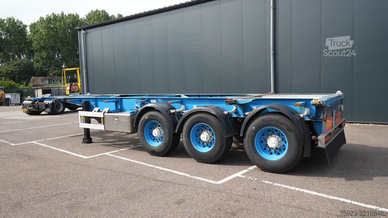 Transporte de contentores Van Hool 3 Axle container chassis 20/30ft