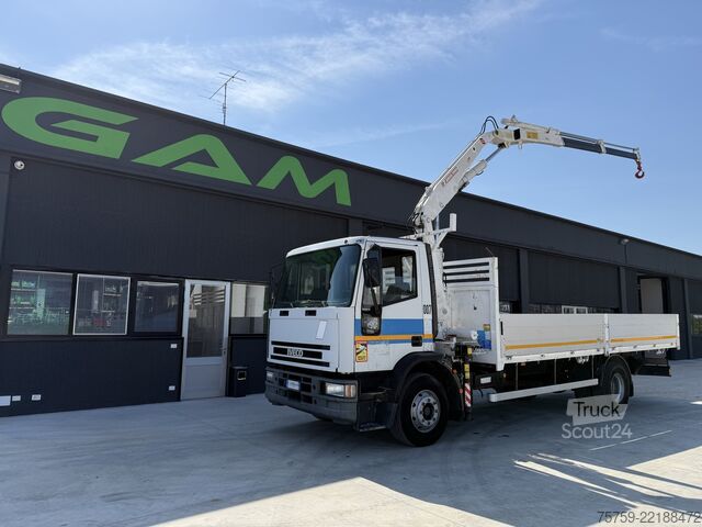 رافعة مثبتة على شاحنة Iveco Eurocargo 150E18 Pritsche+Kran Amco Veba