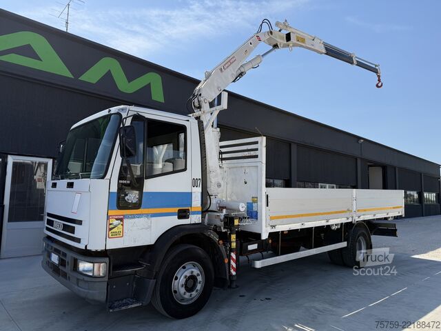 رافعة مثبتة على شاحنة Iveco Eurocargo 150E18 Pritsche+Kran Amco Veba