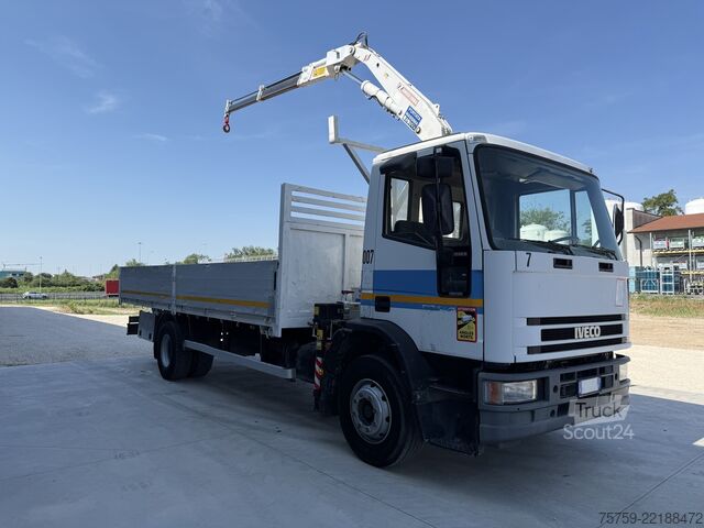 رافعة مثبتة على شاحنة Iveco Eurocargo 150E18 Pritsche+Kran Amco Veba