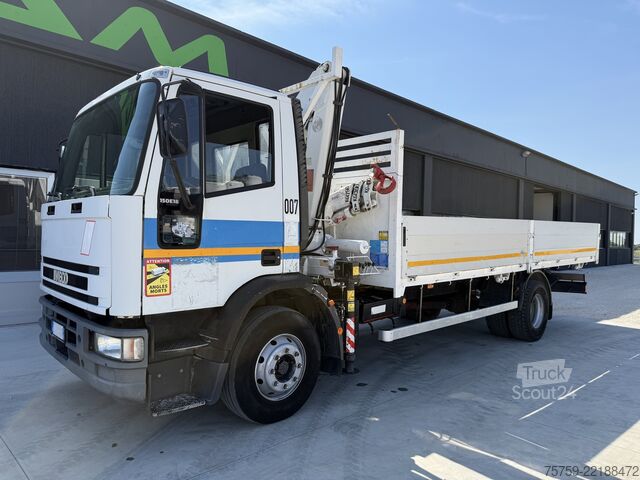 رافعة مثبتة على شاحنة Iveco Eurocargo 150E18 Pritsche+Kran Amco Veba