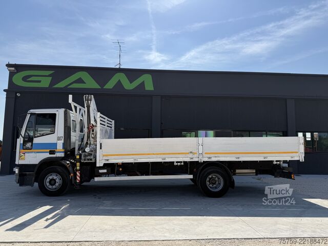 رافعة مثبتة على شاحنة Iveco Eurocargo 150E18 Pritsche+Kran Amco Veba