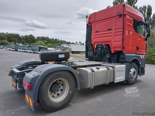 Cap tractor standard MAN TGX 18.470 BL Kipphydraulik Retarder Alu