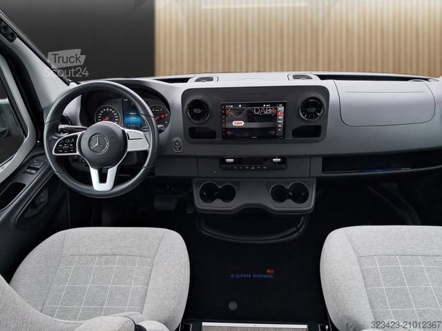 Camping-car semi-intégré EURAMOBIL Profila T 676 EB Markise/SAT/TV/AHK/Solar/Navi