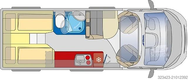 Camping-car PÖSSL Summit Prime 640 Citroen Markise,Solar,Automat.