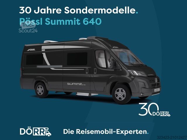 Camping-car PÖSSL Summit 640 Citroen 140 PS Lithium, Solar,Markise