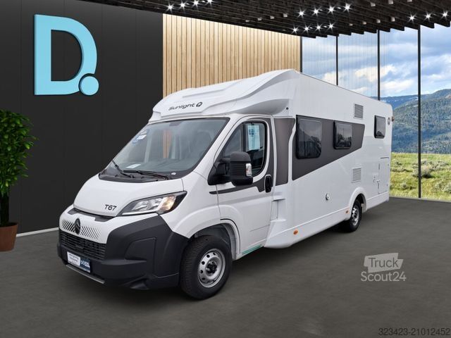 Camping-car semi-intégré SUNLIGHT T 67 , Basic Paket, 156LKühlschr