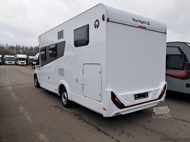 Camping-car semi-intégré SUNLIGHT T 67 , Basic Paket, 156LKühlschr