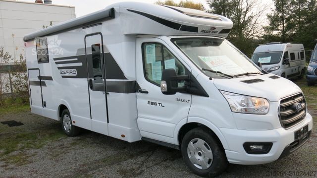 Half-integraal camper ROLLER TEAM Zefiro 266TL MR25/26 Qeens/Hubbett Raumbad Garag