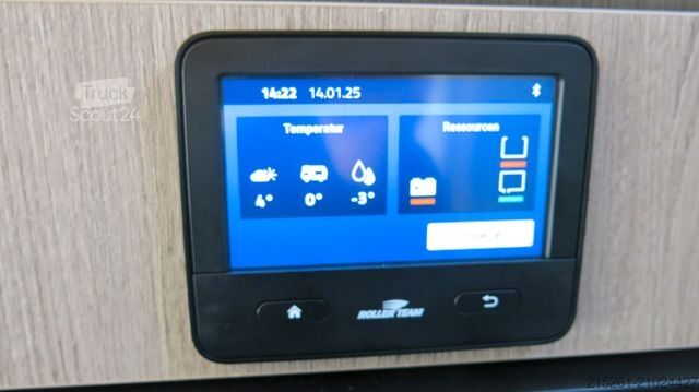 Half-integraal camper ROLLER TEAM Zefiro 266TL MR25/26 Qeens/Hubbett Raumbad Garag