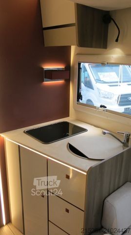 Half-integraal camper ROLLER TEAM Kronos 287TL MR25/26 Einzelbetten Hubbett Garage