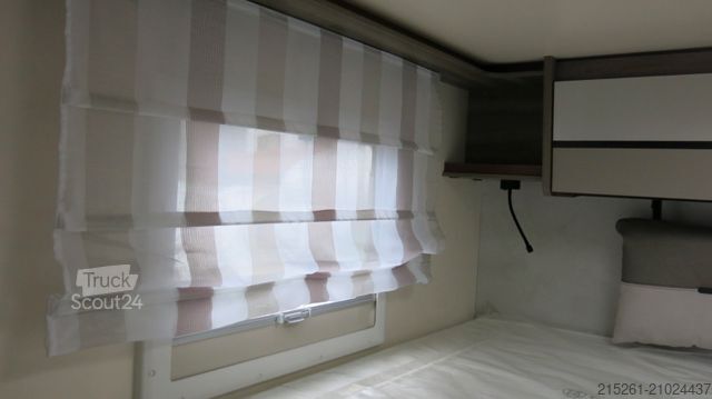 Half-integraal camper ROLLER TEAM Kronos 287TL MR25/26 Einzelbetten Hubbett Garage