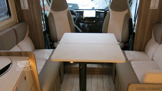 Half-integraal camper ROLLER TEAM Kronos 287TL MR25/26 Einzelbetten Hubbett Garage