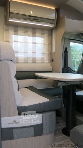 Half-integraal camper ROLLER TEAM Zefiro 285TL, MR25/26, Einzelbetten Hubbett  7m