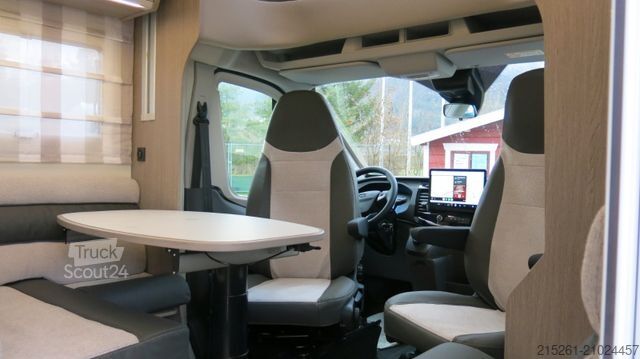 Half-integraal camper ROLLER TEAM Zefiro 285TL, MR25/26, Einzelbetten Hubbett  7m