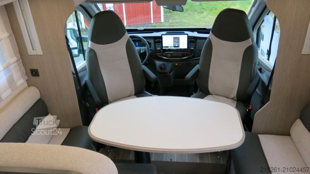 Half-integraal camper ROLLER TEAM Zefiro 285TL, MR25/26, Einzelbetten Hubbett  7m