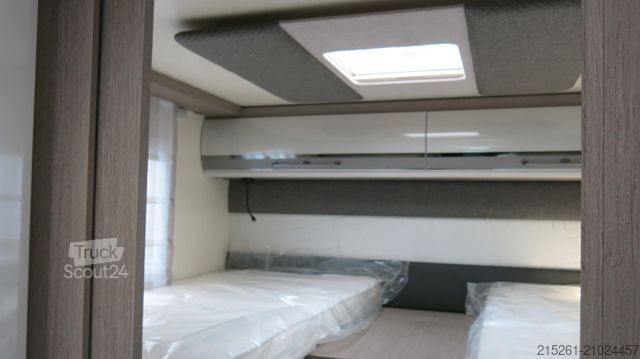 Half-integraal camper ROLLER TEAM Zefiro 285TL, MR25/26, Einzelbetten Hubbett  7m