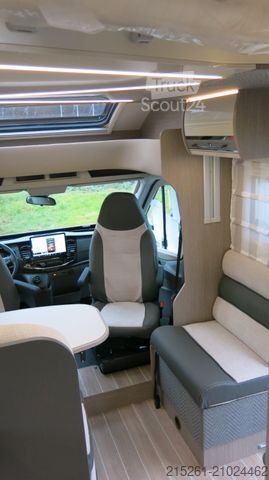 Half-integraal camper ROLLER TEAM Zefiro 285TL, MR 25, Einzel/Hubbett, 5 Sitzplätz