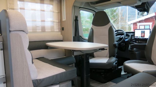 Half-integraal camper ROLLER TEAM Zefiro 285TL, MR 25, Einzel/Hubbett, 5 Sitzplätz