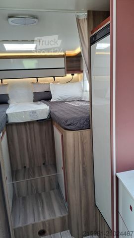 Half-integraal camper ROLLER TEAM Kronos 285TL, Einzelbetten Hubbett MR 25/26