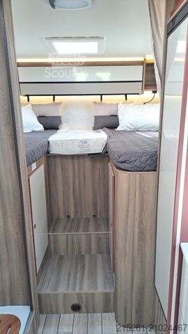 Half-integraal camper ROLLER TEAM Kronos 285TL, Einzelbetten Hubbett MR 25/26