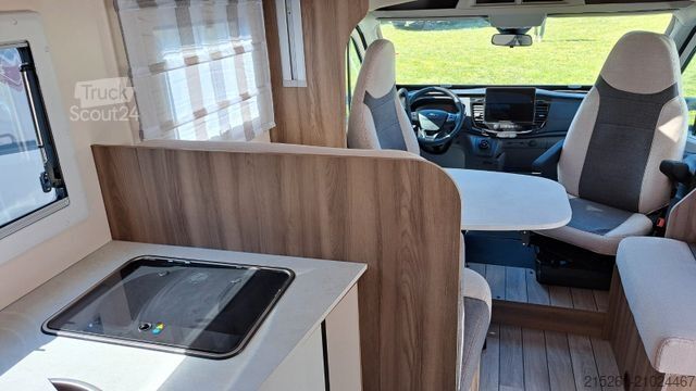 Half-integraal camper ROLLER TEAM Kronos 285TL, Einzelbetten Hubbett MR 25/26