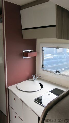 Half-integraal camper ROLLER TEAM Kronos 295 TL, MR 25/26, großes Festbett /Garage