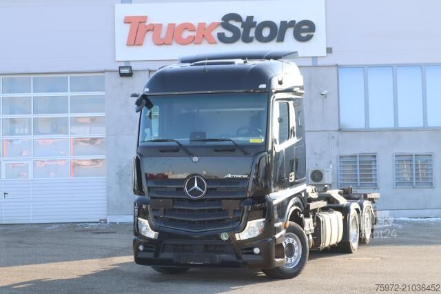 Hakowiec  Actros 2553LL LENKACHSE Abrollkipper mit Haken