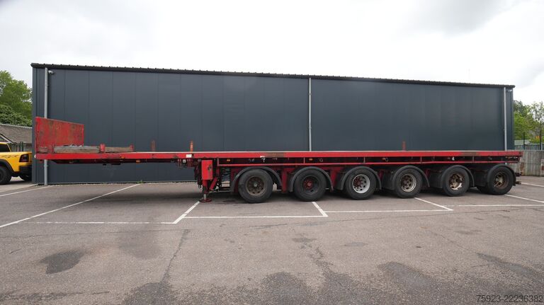 Nooteboom remolque plataforma para contrapesos de 6 ejes Nooteboom 6 AXLE COUNTERWEIGHT FLATBED TRAILER