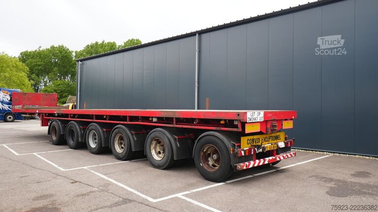 Nooteboom remolque plataforma para contrapesos de 6 ejes Nooteboom 6 AXLE COUNTERWEIGHT FLATBED TRAILER