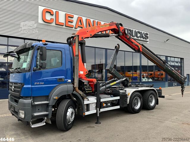Kanca kol sistemi Mercedes-Benz Axor 2636 Manual Steel suspension 6x4 Palfinger...