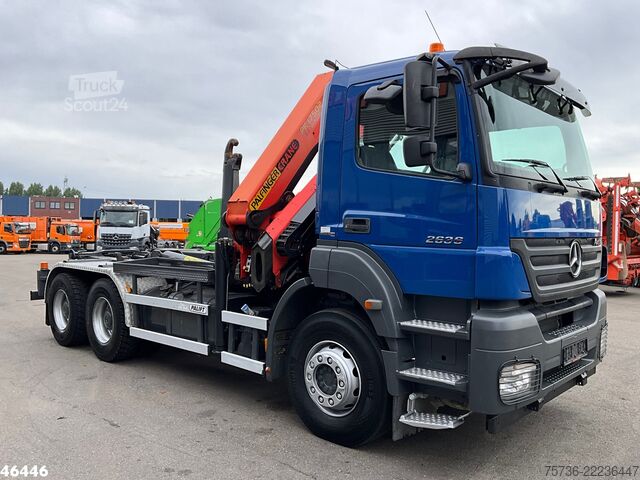 Kanca kol sistemi Mercedes-Benz Axor 2636 Manual Steel suspension 6x4 Palfinger...