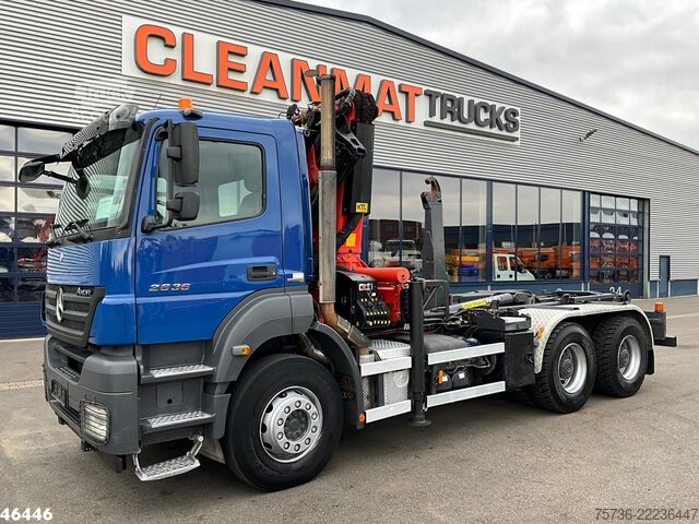 Kanca kol sistemi Mercedes-Benz Axor 2636 Manual Steel suspension 6x4 Palfinger...