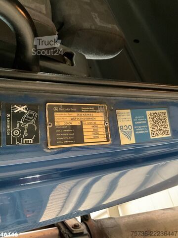 Haakarmsysteem Mercedes-Benz Axor 2636 Manual Steel suspension 6x4 Palfinger...
