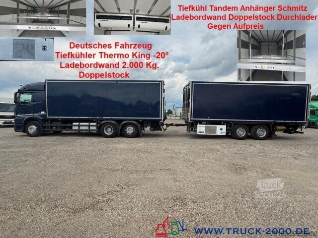 Рефрижераторный грузовик Mercedes-Benz Actros 2645 Tiefkühler Thermo King UT-1200 + LBW